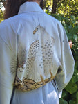 Juban - Silk Traditional Art Print /Eagle