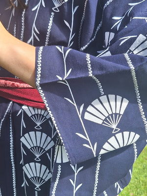 Yukata - Japanese Fan