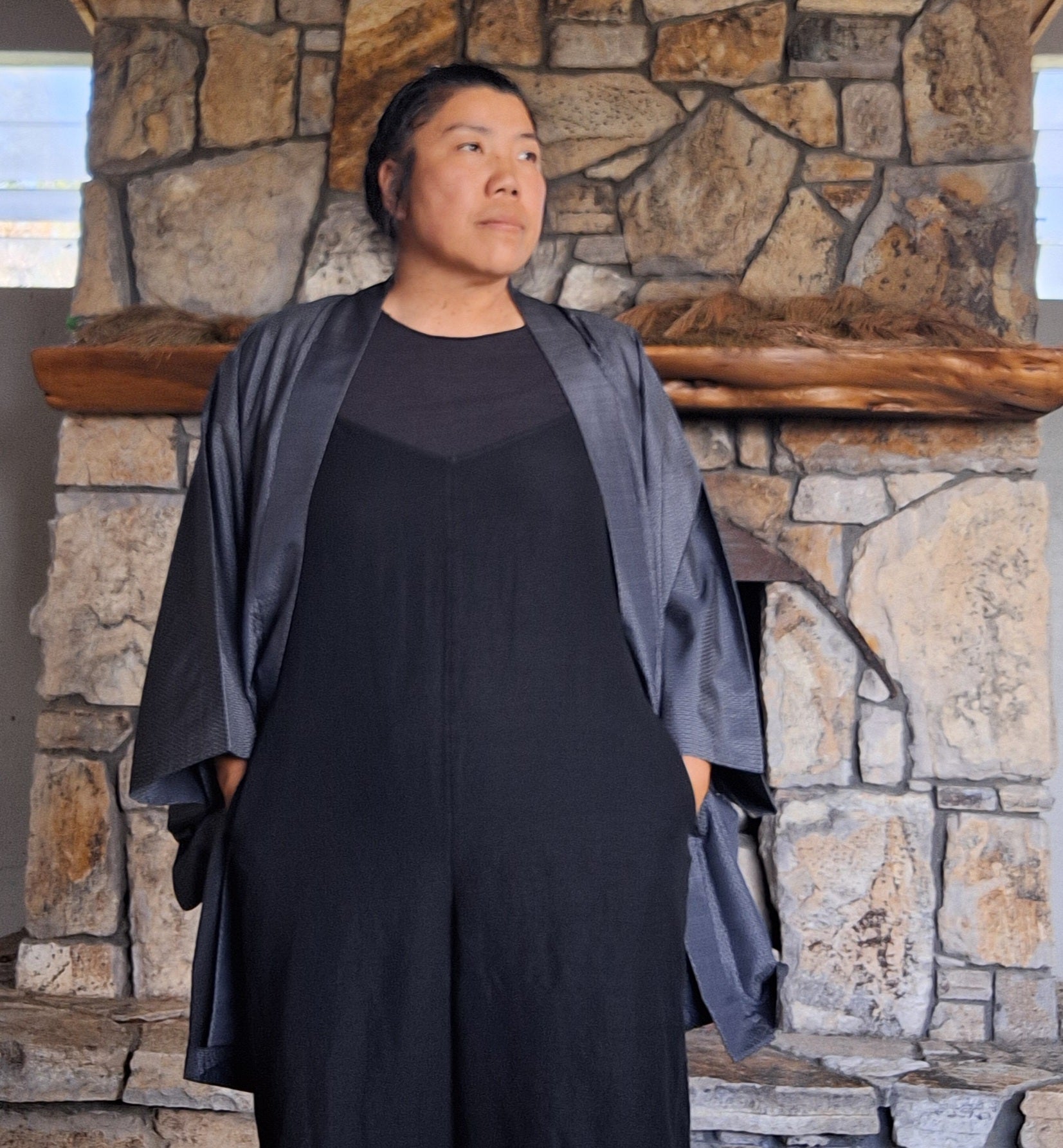 Art Haori Jacket -Dragon wave