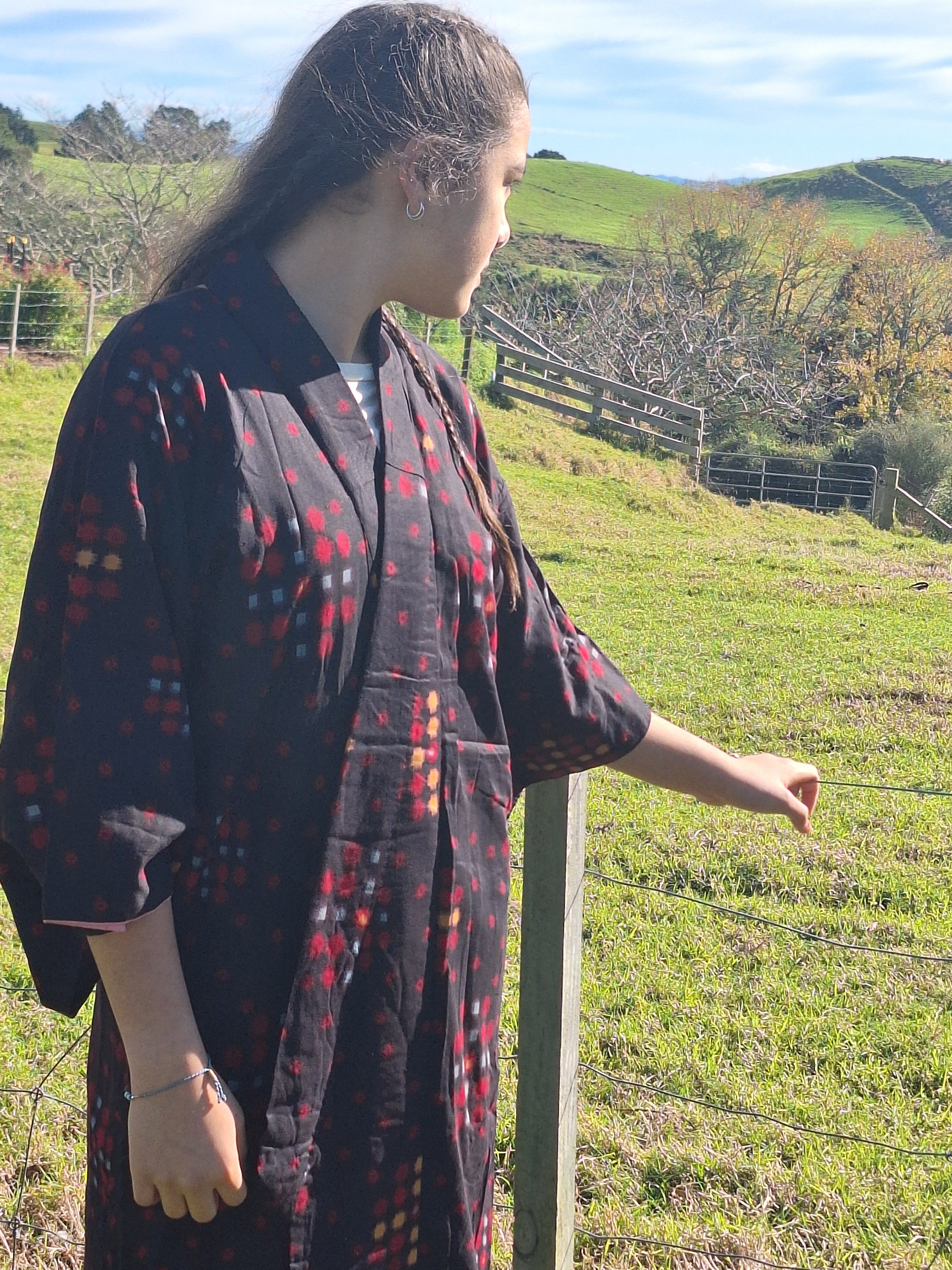 Kimono - Heavy cotton / 1950's Retro